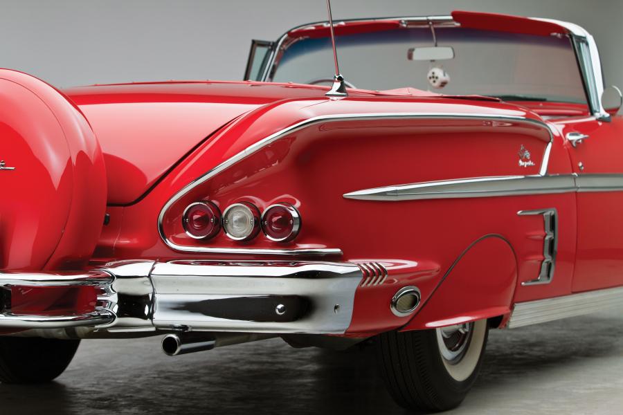  Chevrolet Bel Air Impala Convertible 1958 года  (фото 30 из 67)